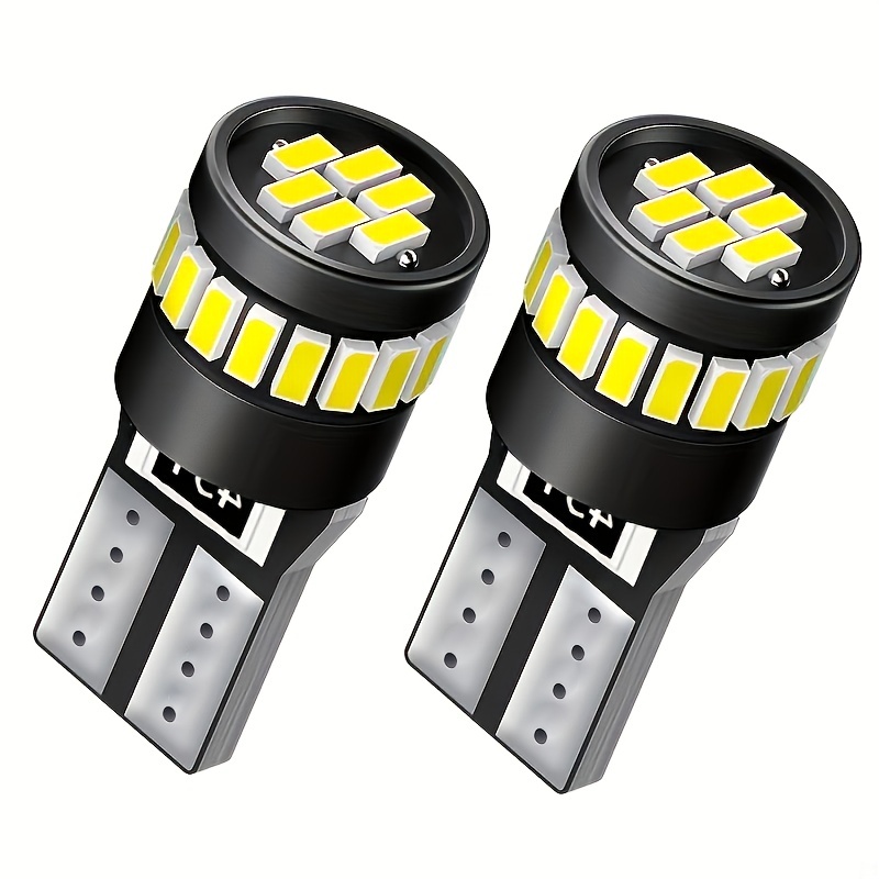 Cheap 6Pcs T10 Led Canbus W5W Led Bulbs WY5W 168 194 Error Free Car  Interior Lights Dome License Plate Clearance Lamp 6000K White 12V