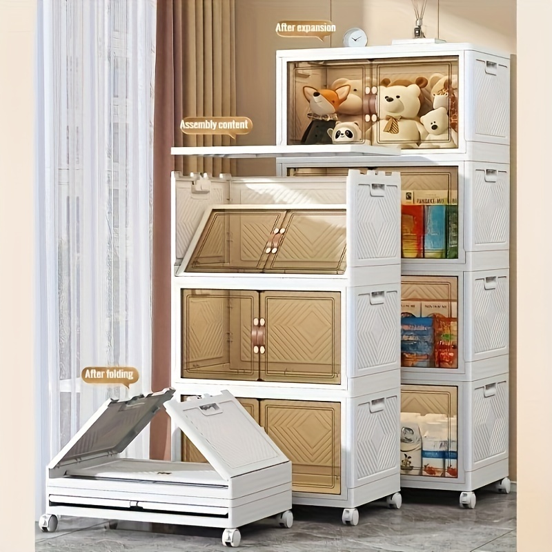 Installation free Kitchen Storage Cabinet With Door Multi - Temu