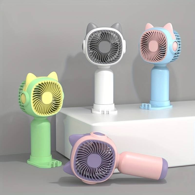White Summer Cooling Portable Fan - Temu
