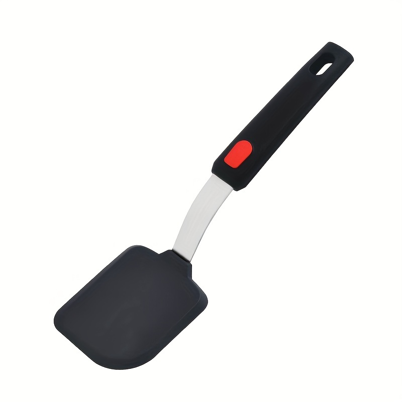 Flexible Silicone Turner Pancake Spatula, Heat-Resistant Rubber