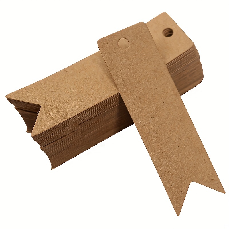 Wholesale 100Pcs Blank Kraft Paper Gift Tags 