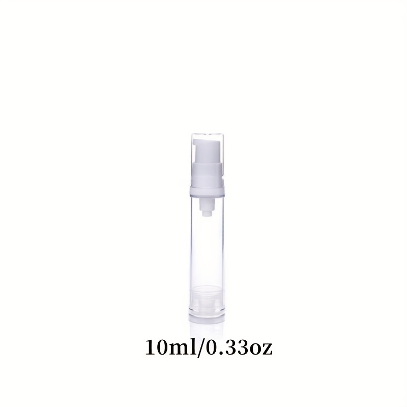 Lurrose 3er-Set Airless Creme-Gläser – Nachfüllbare Vakuumflaschen Für Foundation & Kosmetik, Reisegeeignet