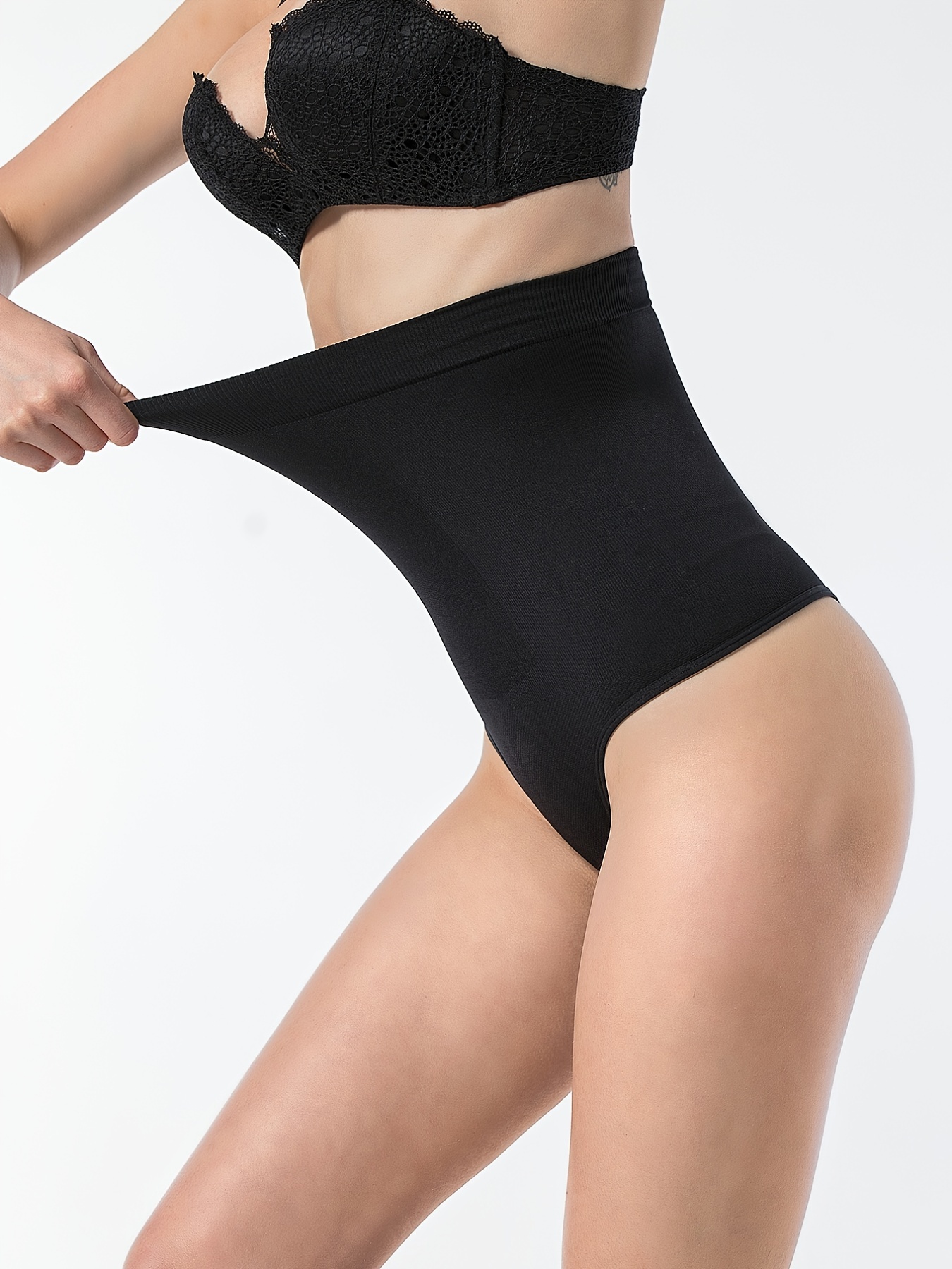 Women Body Shaping Briefs High Waist Hip Lifting Post-natal Shaping  Anti-glare Leggings Slim Tummy Nylon Pants Body Underwear
