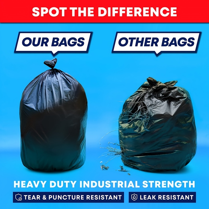 Extra Large Drawstring Garbage Bag Heavy Duty Disposable - Temu