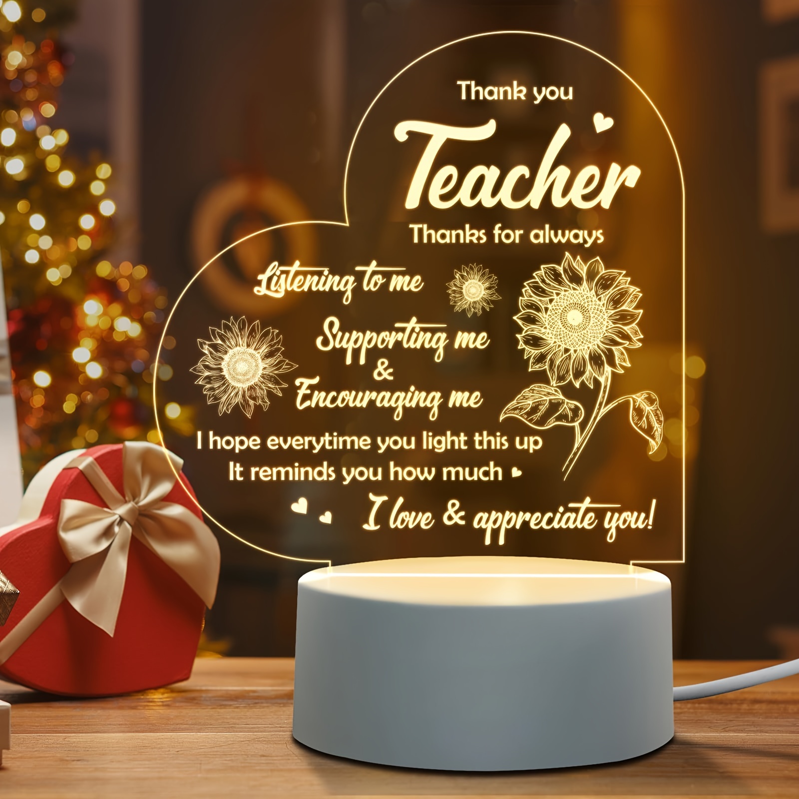 Personalized Teacher's Day Gift Transparent Pvc Zipper - Temu