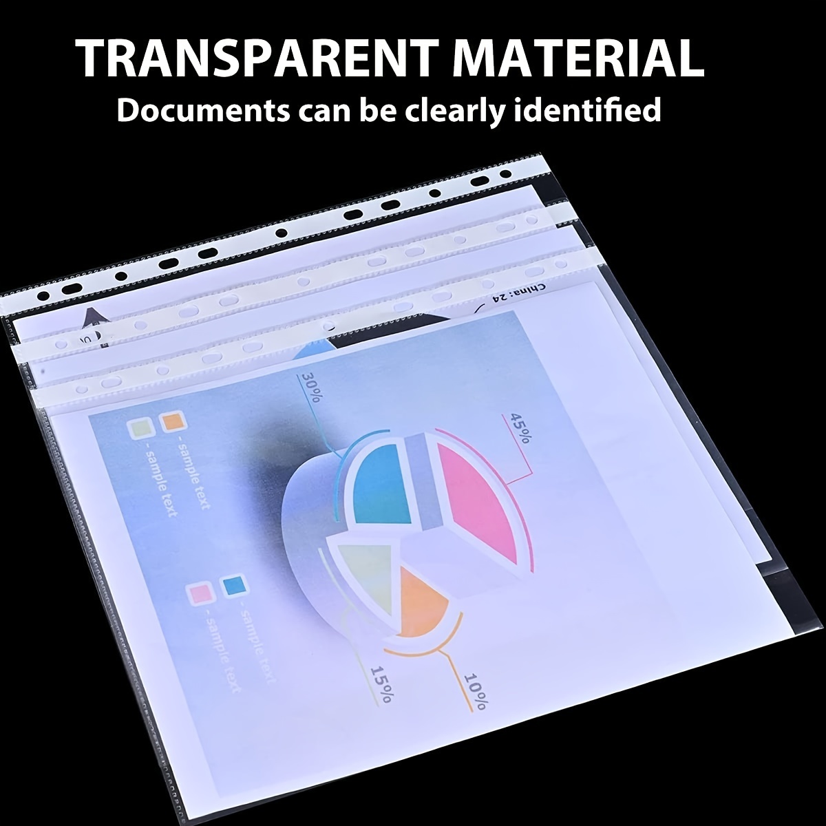 PP A4 Size Sheet Protectors Transparent File Folder - China Sheet  Protector, PP Transparent File Folder