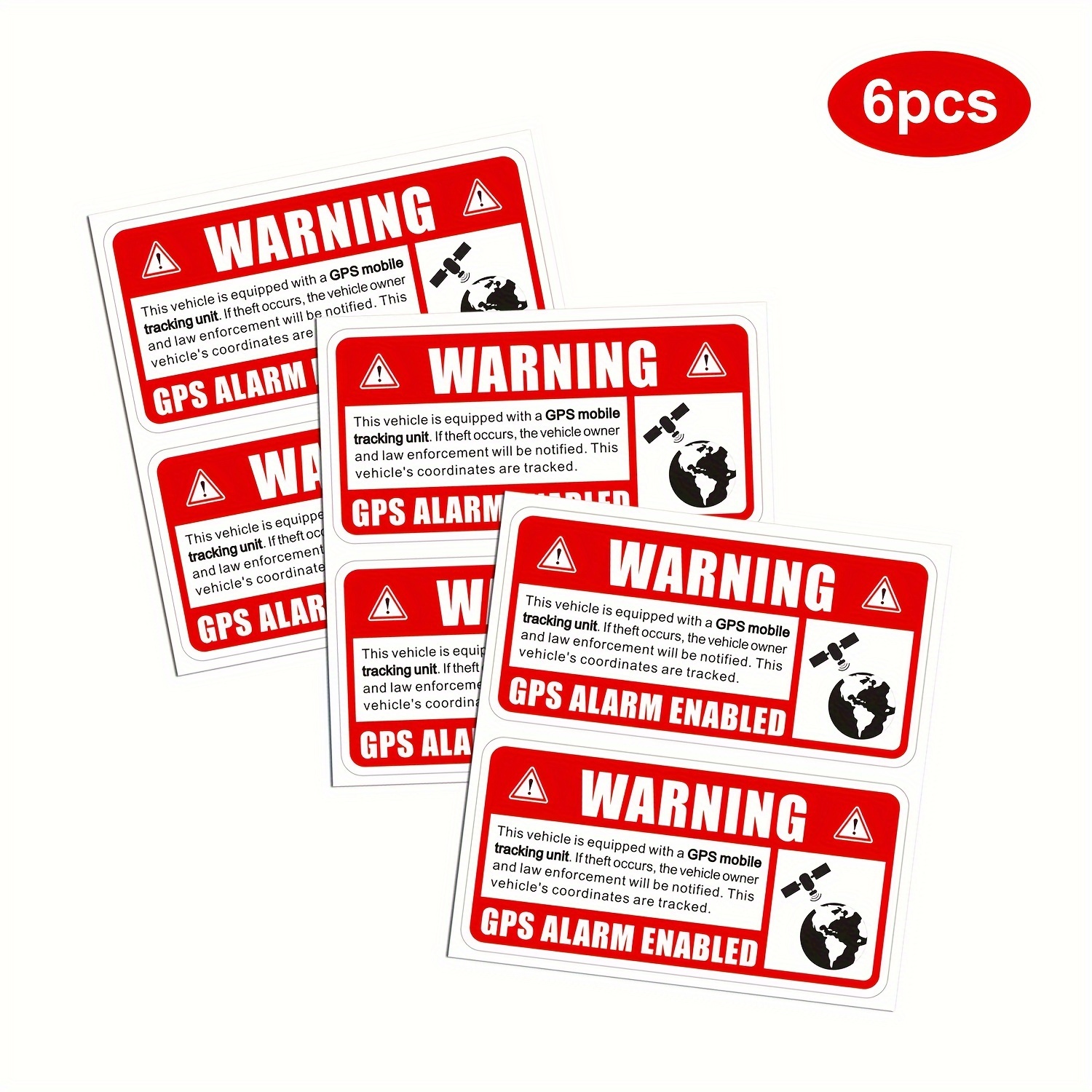 Warning Stickers - Temu