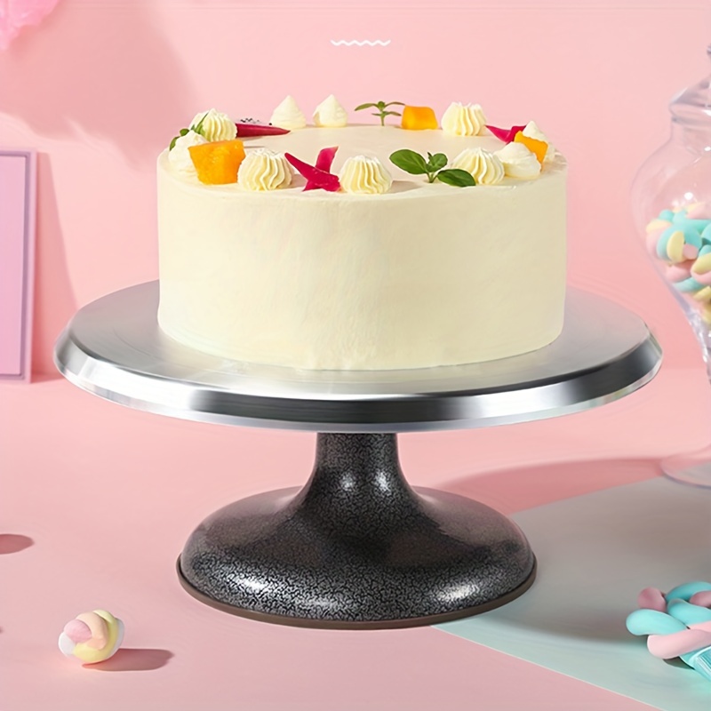Cake Stand,urntable Rotating Cake Stand Decorating Kit,Cake Turntable  Swivel Plate Decoration Stand Platform Turntable - AliExpress