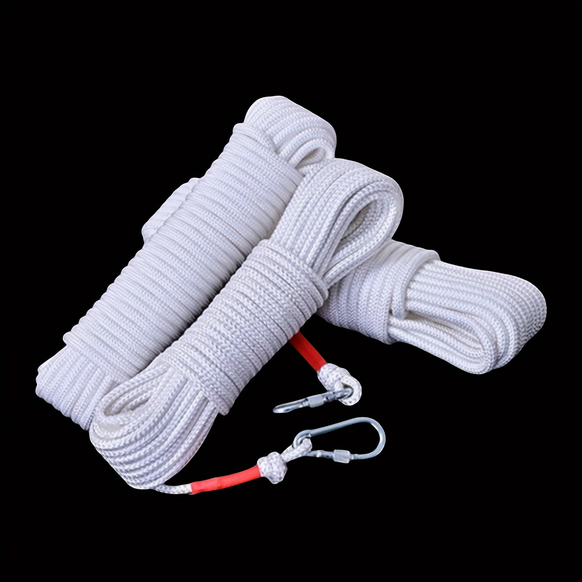 2 Pcs Cottton Clothes Line ,3/16 Inch 50 Feet Laundry Clothesline Rope,perfect  For Indoor Outdoor Diy Camping Travel Home Use