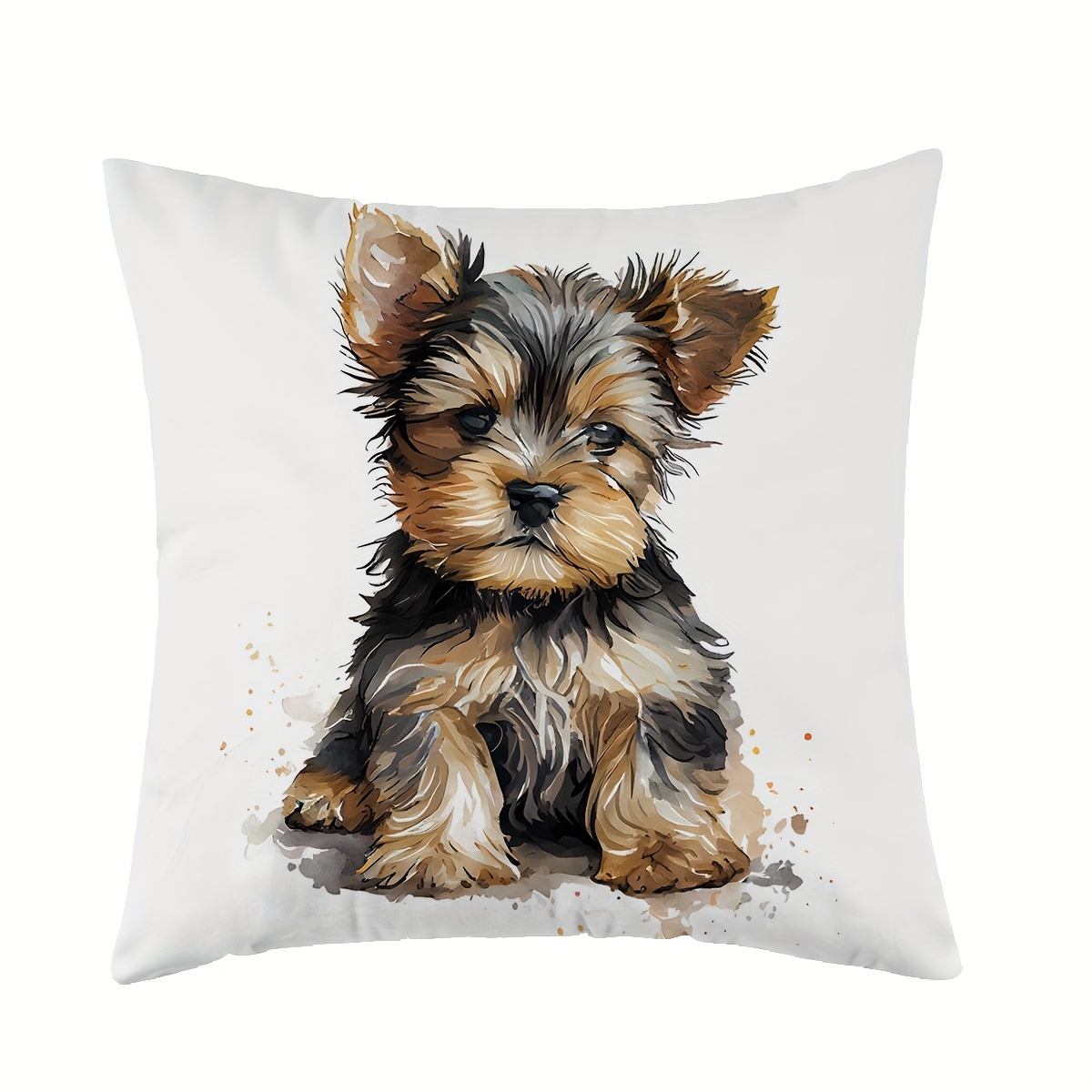 

1pc Dog Pillow Cover For Living Room Bedroom Sofa 1 Pillow Insert Not Included