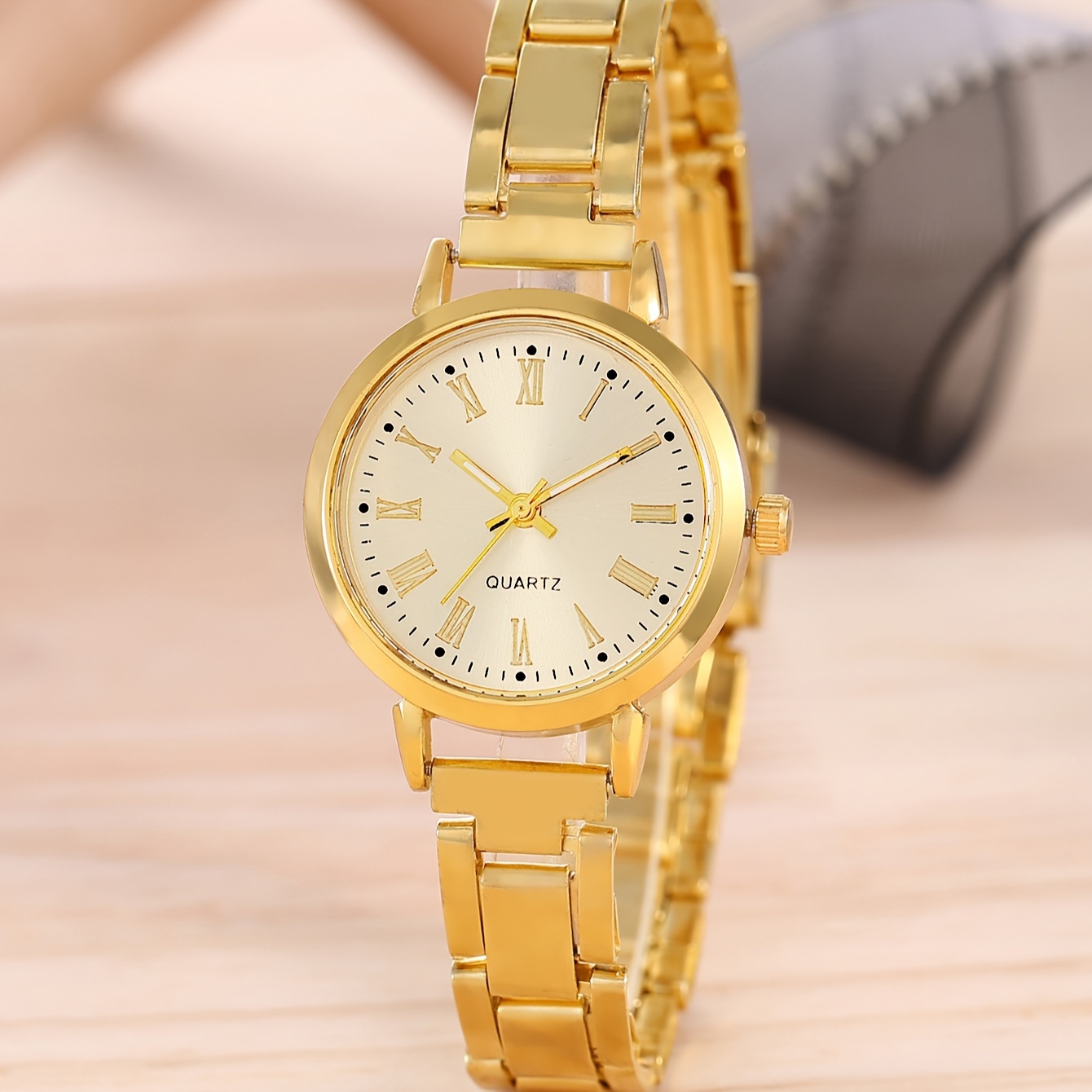 Fashionable Delicate Couple Watch Girl boy Rhinestone Quartz