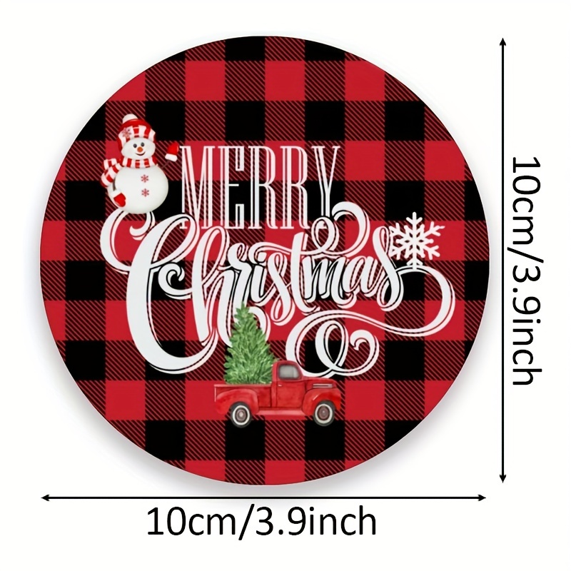 Christmas on sale drink coasters