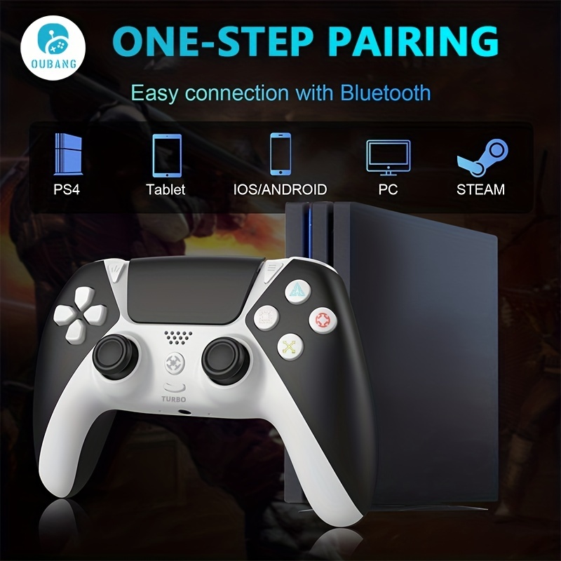 Remplacement des touches d'extension pour la manette de jeu PS4 Fixation du bouton  arrière Joystick Boutons arrière compatibles pour le bouton arrière Sony  DualShock 4 : : Jeux vidéo