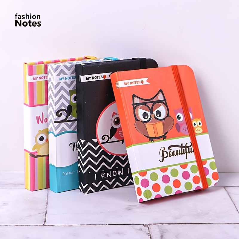 Fashion Notes Creative Hardcover Small Notebook Stationery Student 