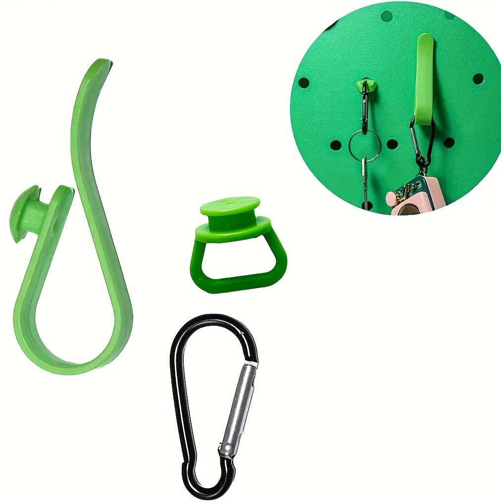 2Pcs Hooks Accessories for Bogg Bags, Insert charm Cutie Cup Holder Key  Holder