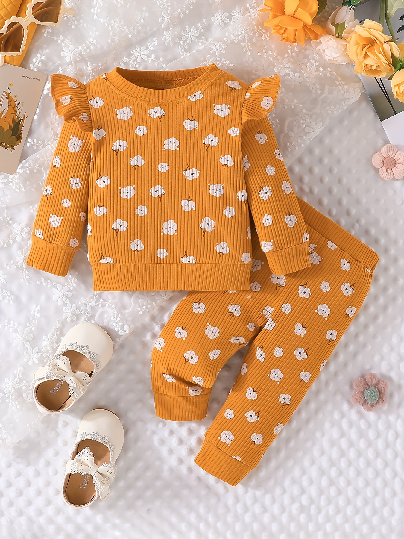 Baby Girl Sweater Set - Temu Republic of Korea