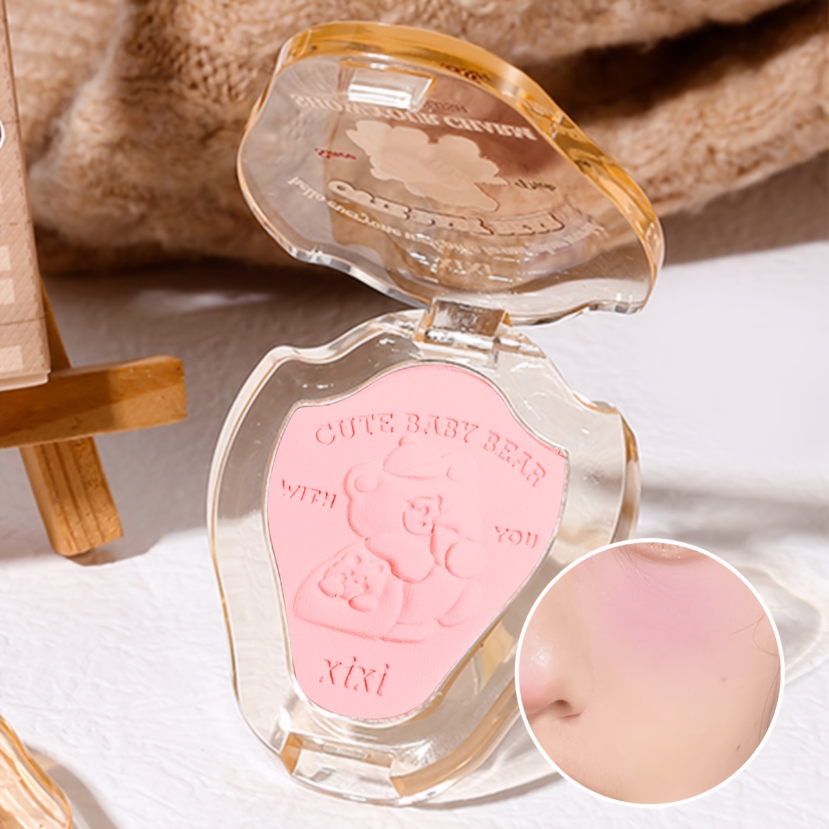 Peach Pink Cute Loose Setting Powder – XIXI Cosmetics