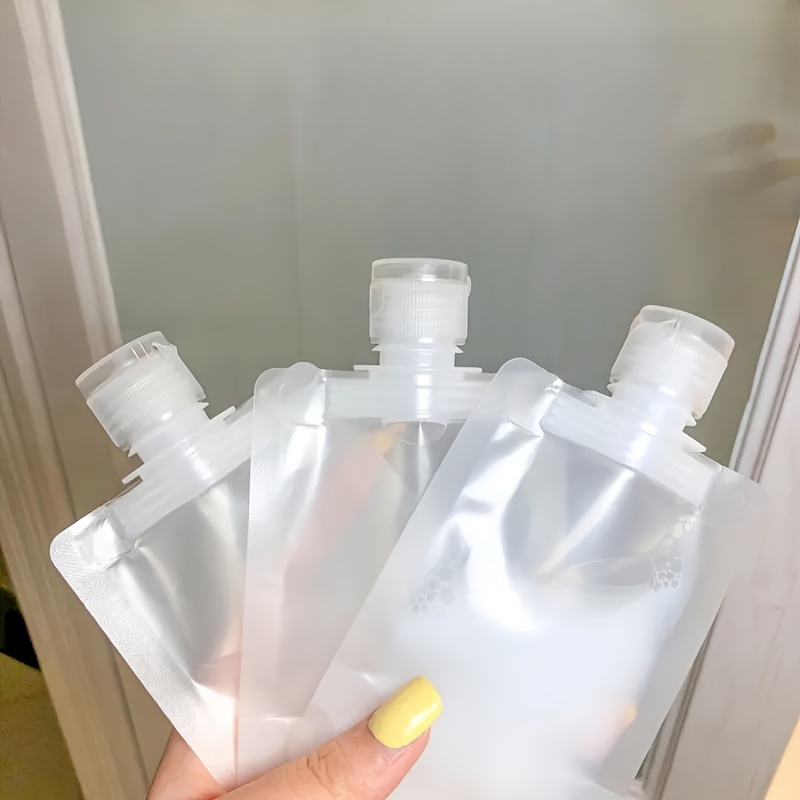 Bolsas de regalo de plástico transparente vacías