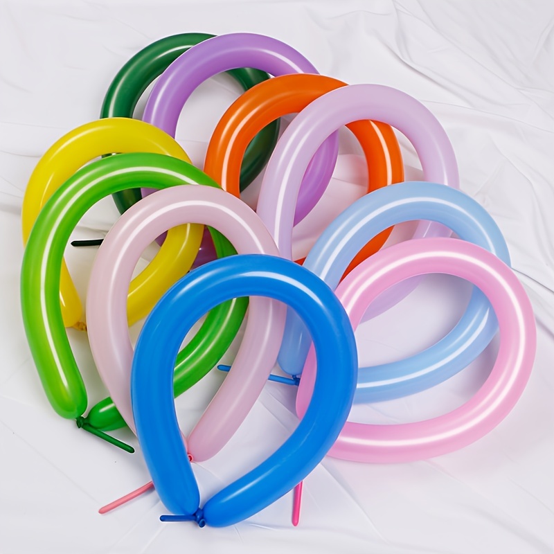 50pcs Modelado de globos largos Globos mágicos de látex retorcidos