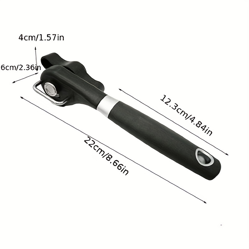 Stainless Steel Can Opener Easy Single handed Operation For - Temu