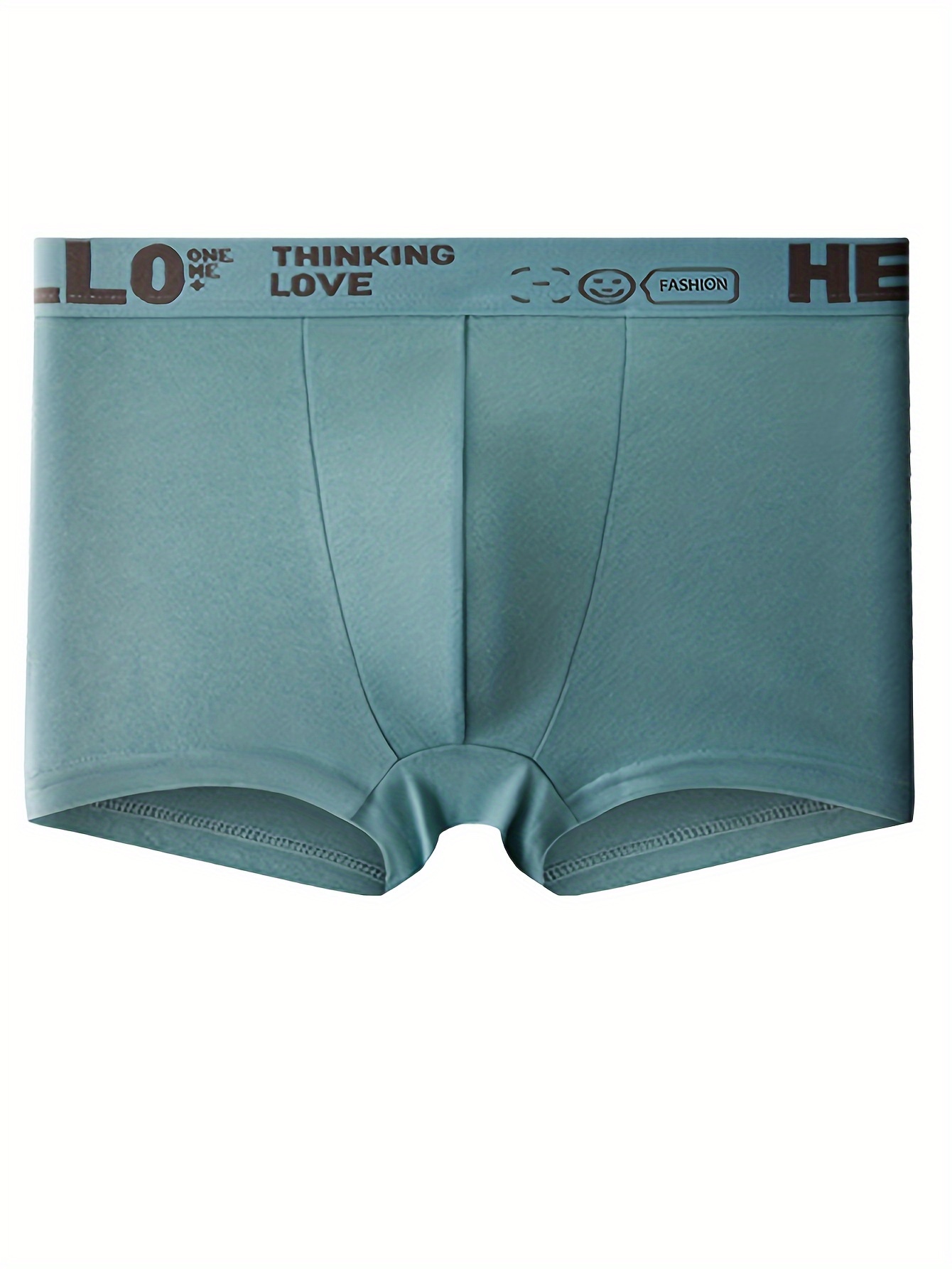 Tejiojio Christmas Matching Christmas Digital Printing Breathable Close  Fitting Men's Underpants Comfortable Boxers 