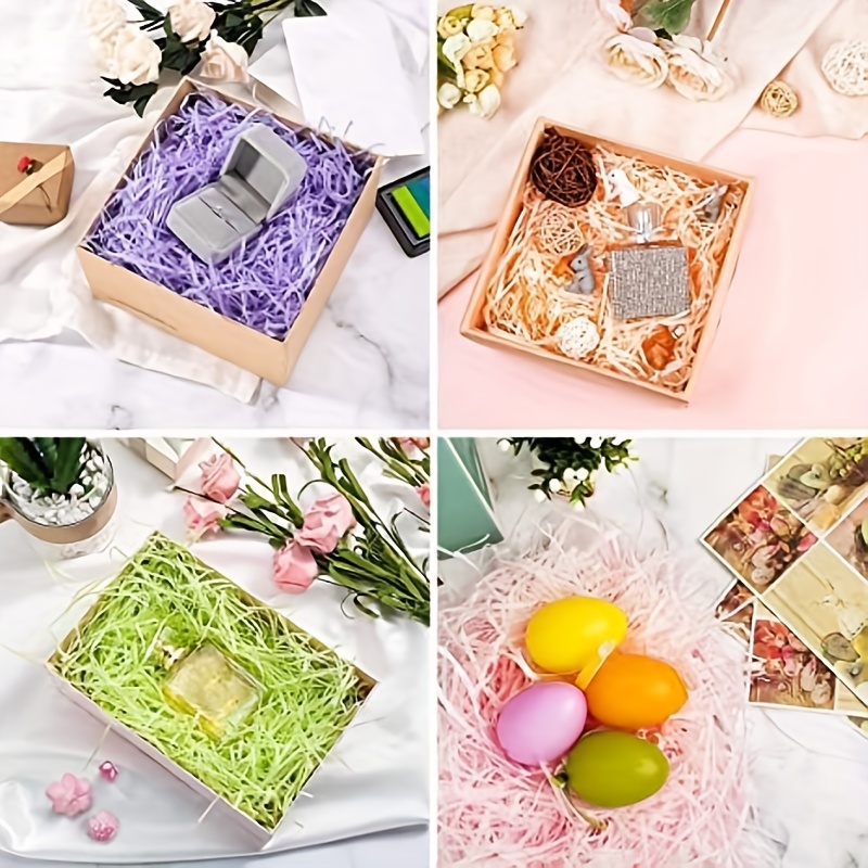paquete papel triturado rafia dulces boda seda Temu