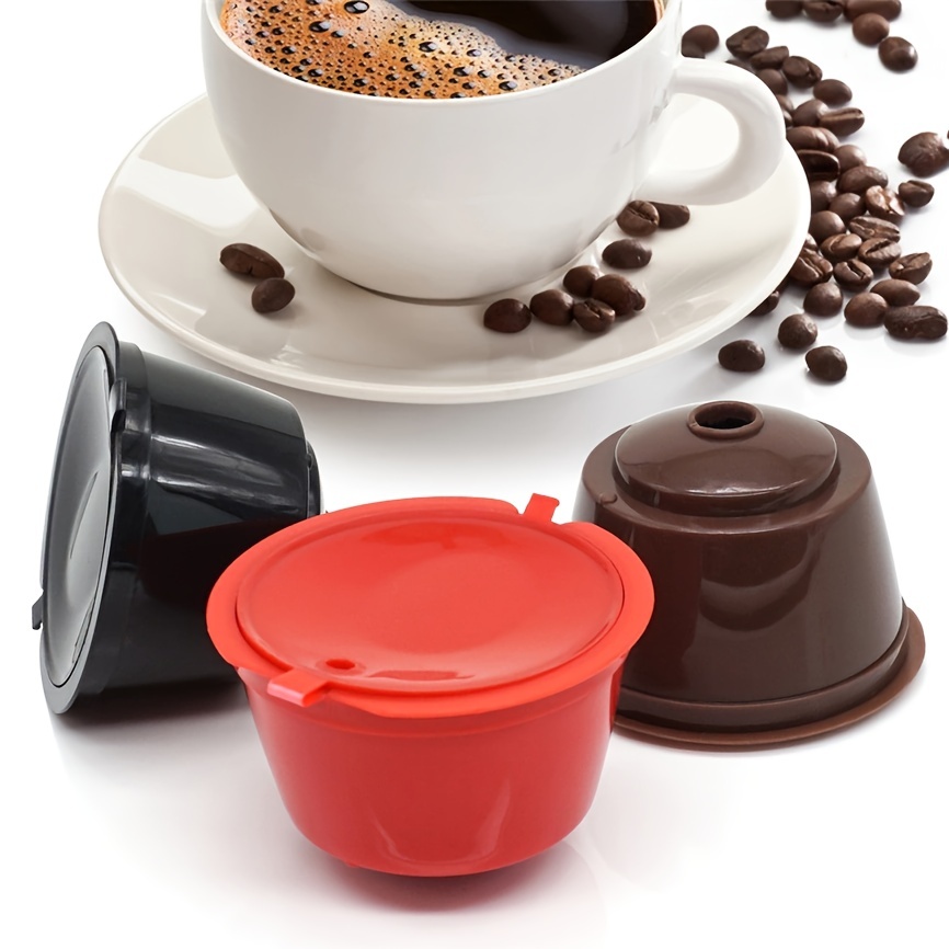  Cápsulas de café recargables, cápsulas de café de acero  inoxidable compatibles con máquinas Tassimo (Big-6.1 fl oz) : Hogar y Cocina