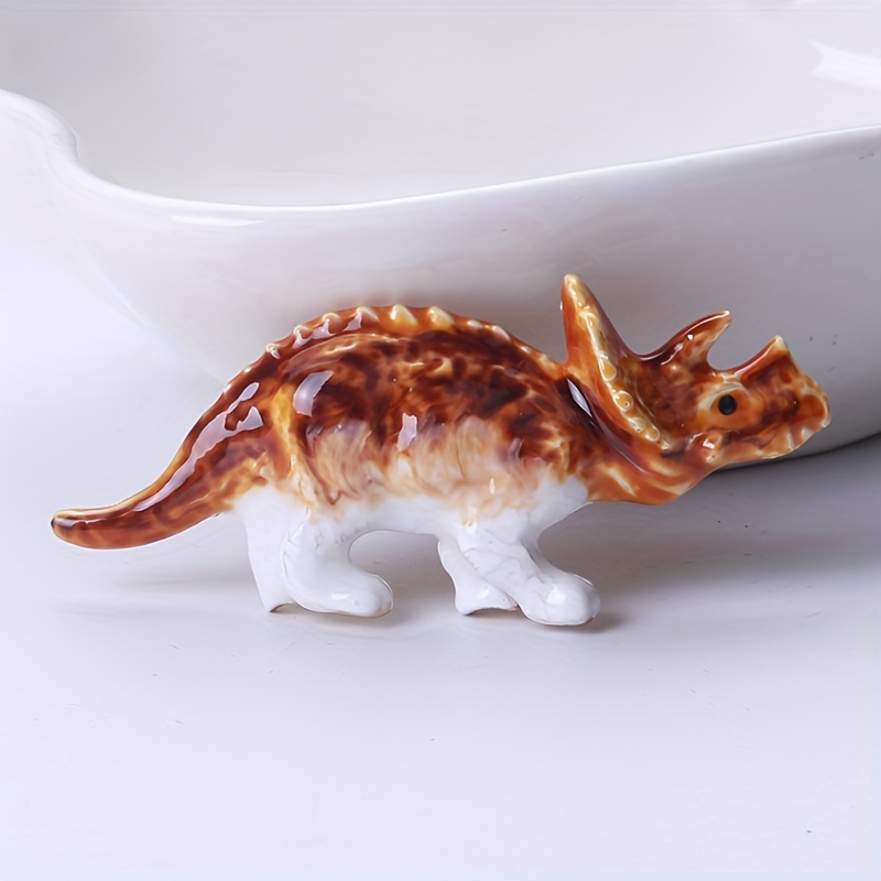 Cartoon Cute Triceratops Jacket Shirt Collar Pin Fashion Personality  Triangle Dragon Brooch Scarf Button - Jewelry u0026 Accessories - Temu