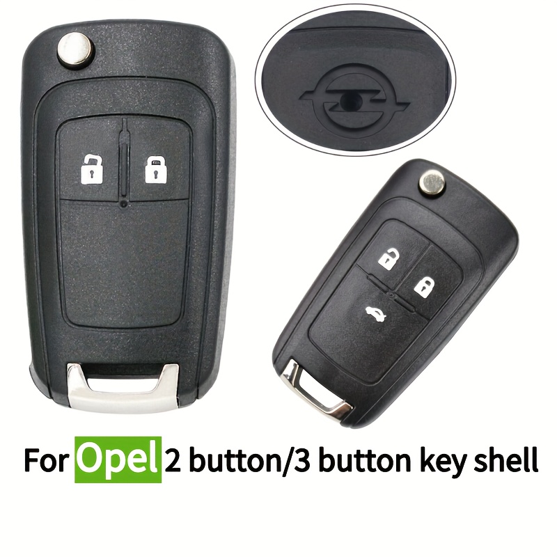 2/3 Tasten Flip Folding Remote Key Case, Für Opel Für Vauxhall Für Corsa  Für Astra Für Vectra Für Zafira Für Für HU100 Für Ungeschnittene Klinge - Temu  Austria