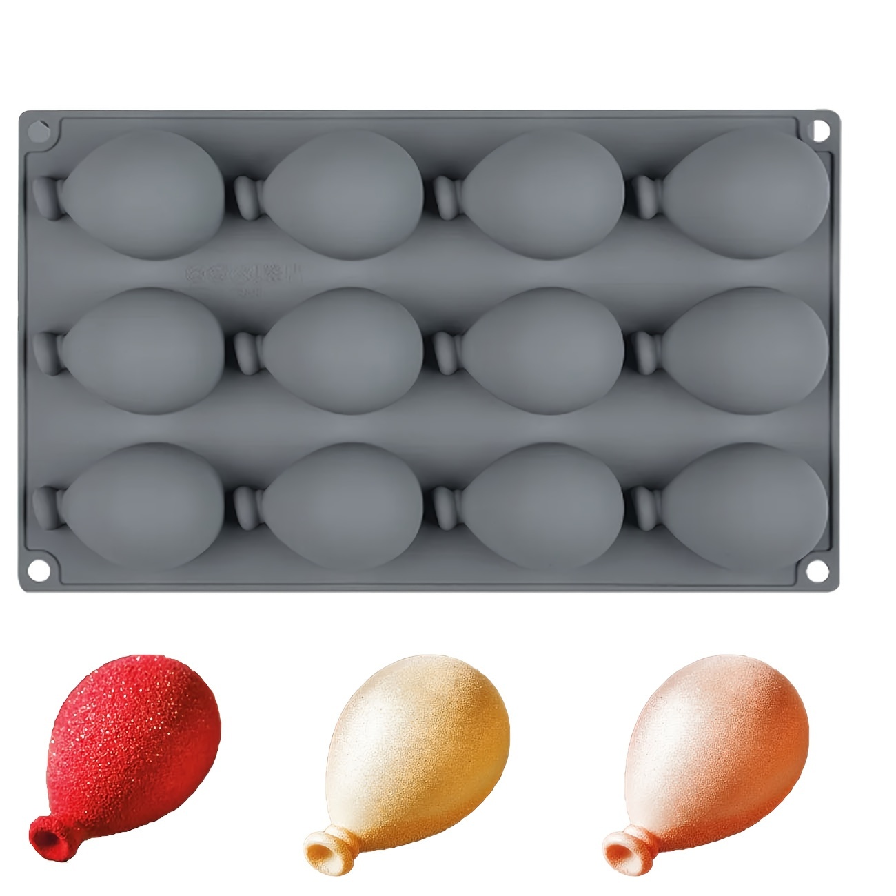 1pc Balloon Shape Silicone Cake Mold Pastry Mold For Mousse Cakes Decoration Diy Baking Accessories Cake Decorating Tools