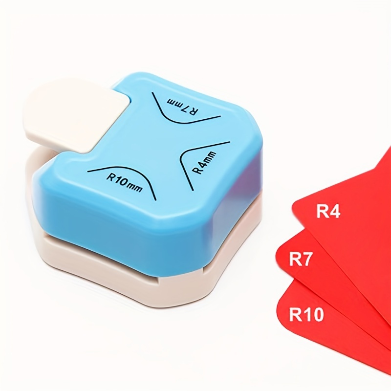 Domqga Round Paper Punch, Corner Cutter Corner Rounder Punch R5 Rounded  Edge For Paper Craft For School For Office