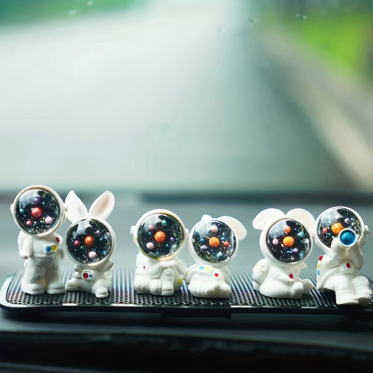 Astronaut Rabbit Series Super Cute Car Ornament Car - Temu