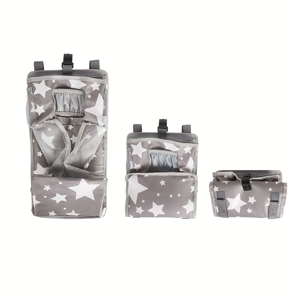 Baby Bedside Hanging Bag Diaper Clothes Organizer Storage Bag