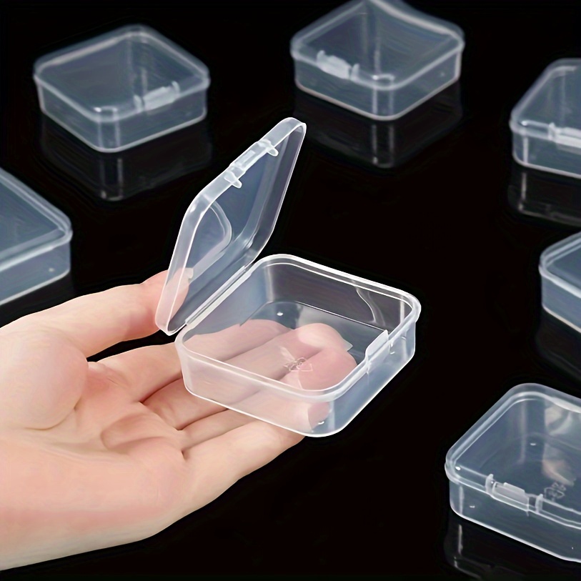 Tiny clear on sale plastic containers