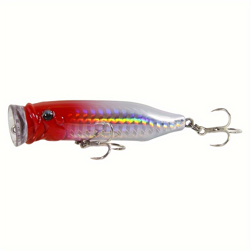 Top Water Popper Lure Plastic Hard Bait Fishing Tackle - Temu