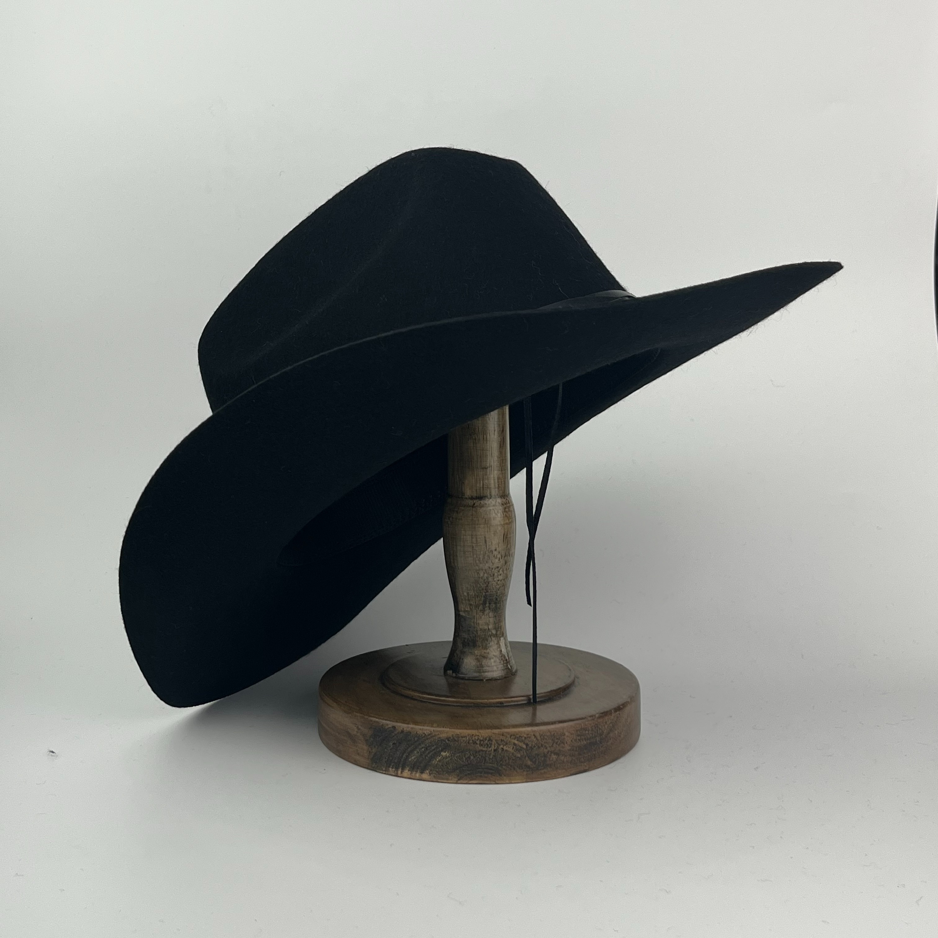 1 pieza Sombrero cowboy para mujeres caqui jacquard PU remache