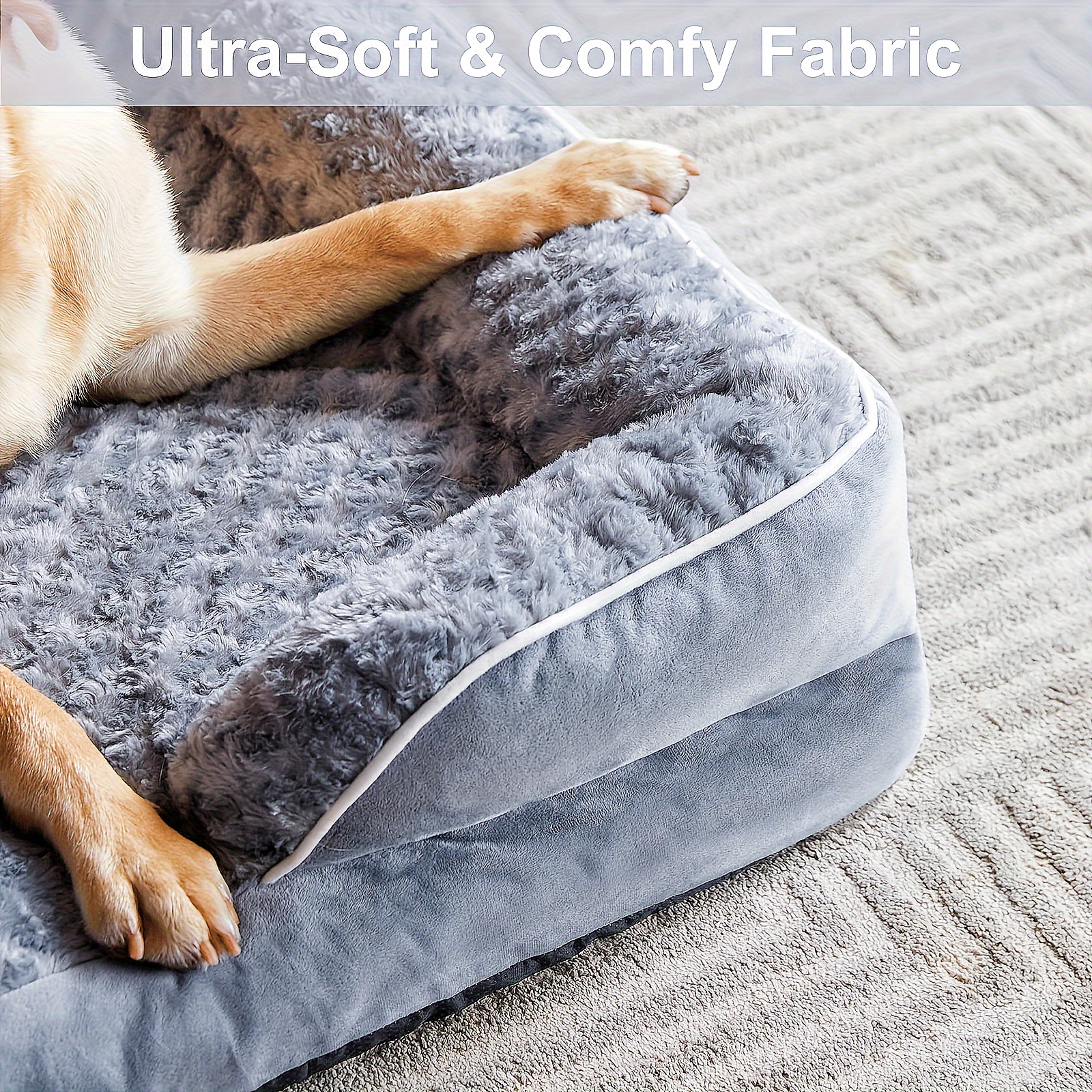 Non skid dog outlet bed