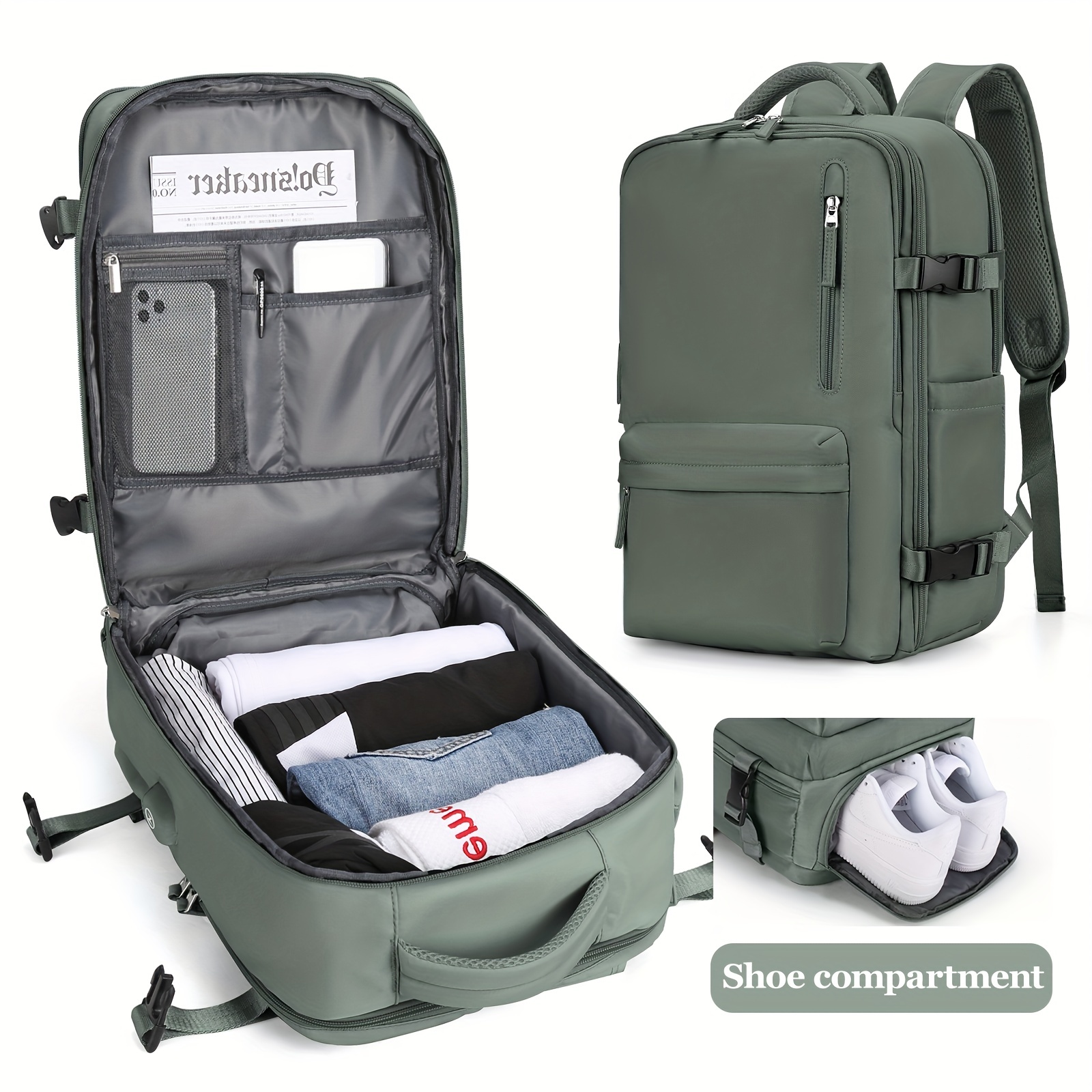 Large Capacity Travel Storage Backpack Lightweight Rucksack