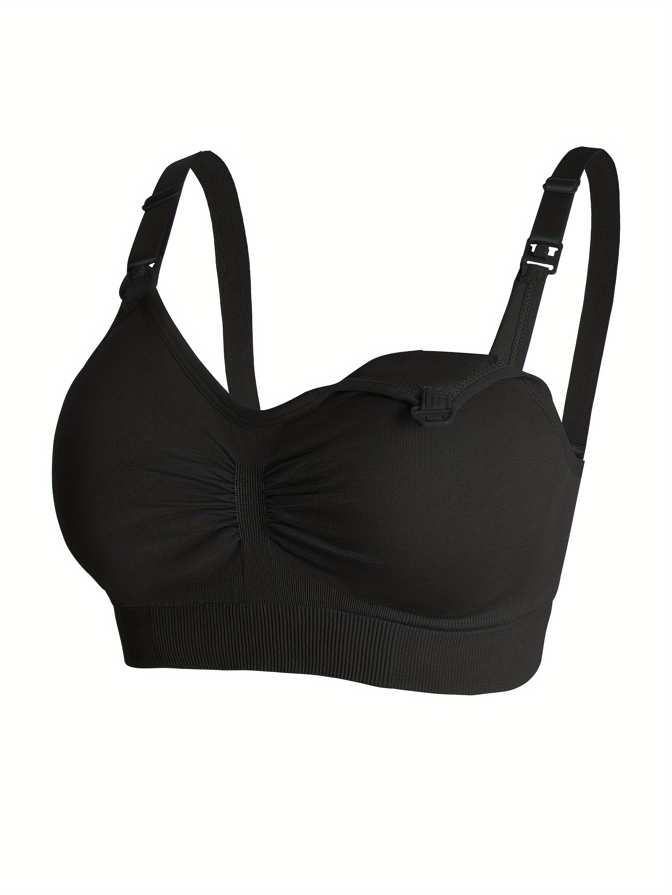 TIGERROSA Camisoles & Vests Lingerie Sets Steel Ring Breastfeeding Pregnancy  Bra Underwear 90C_ Sexy Black : : Clothing, Shoes & Accessories