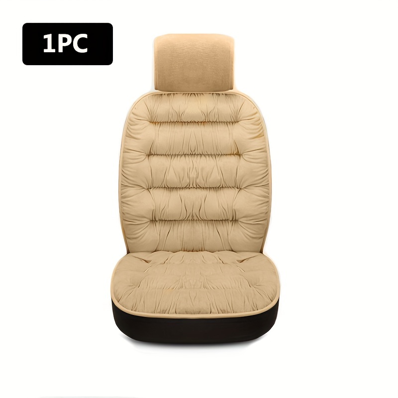 New Car Heated Seat Cushion, Winter Plush Single Piece Car Seat