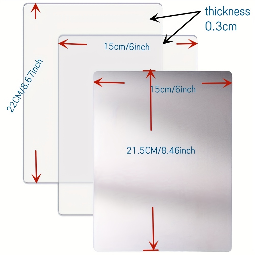 Standard Cutting Pads For Die Cutting Machine Clear - Temu