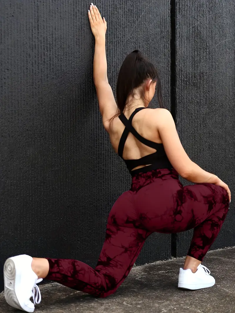 Womens Tie Dye Pattern Workout Scrunch Butt Lifting High Waisted Yoga Pants  Trousers, Custom Fitness Clothing Squat Proof Tight Leggings for Female -  China Butt Lifting Yoga Pants and Tie Dye Yoga Leggings price