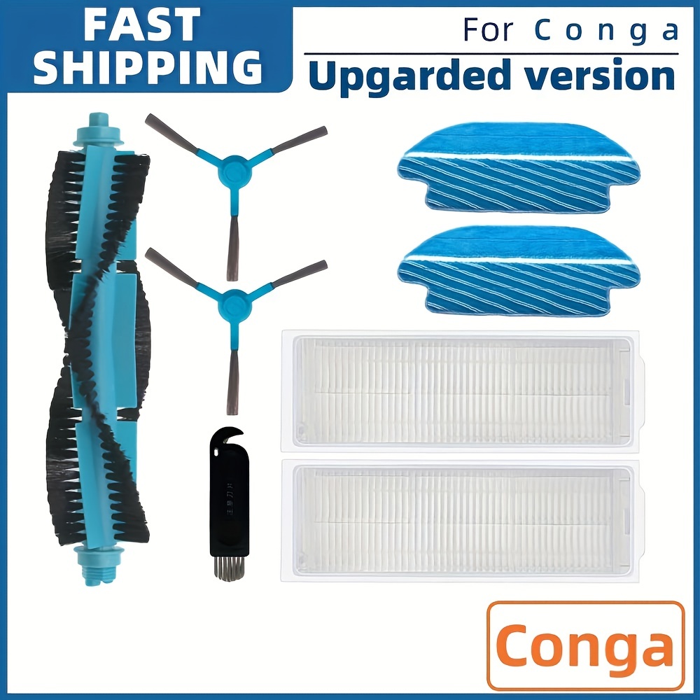 Kit d'accessoires de rechange pour aspirateurs Cecotec Conga 4090/4490/4690