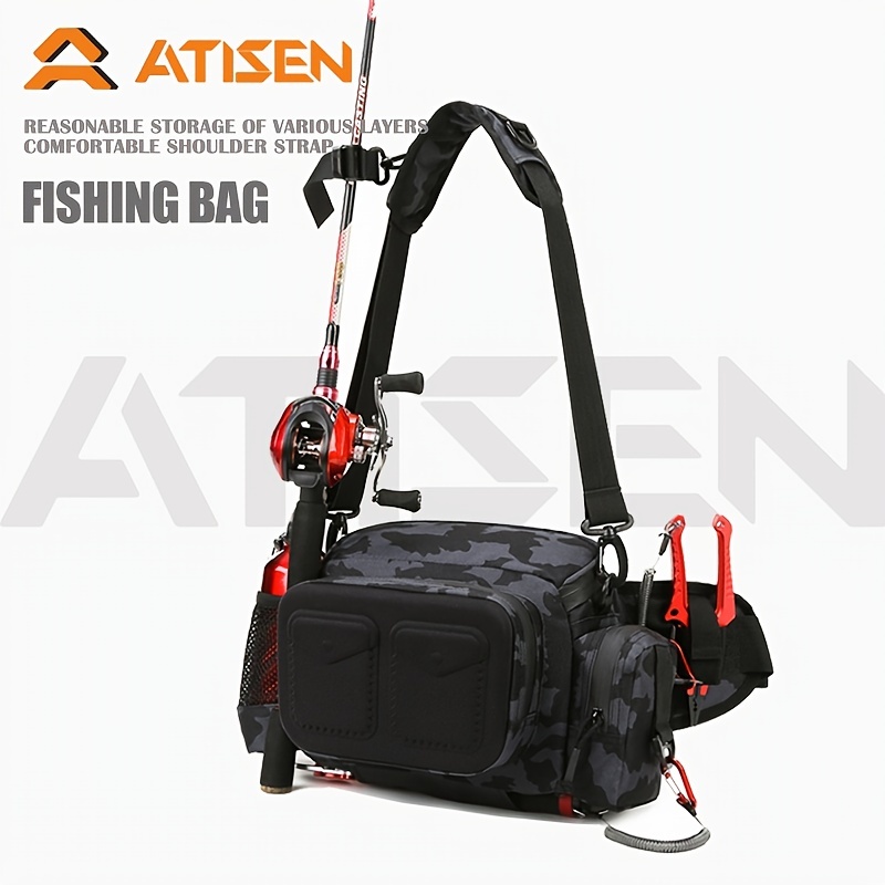 Large Fishing Gear Organizer Fishing Backpack Fishing Gear - Temu