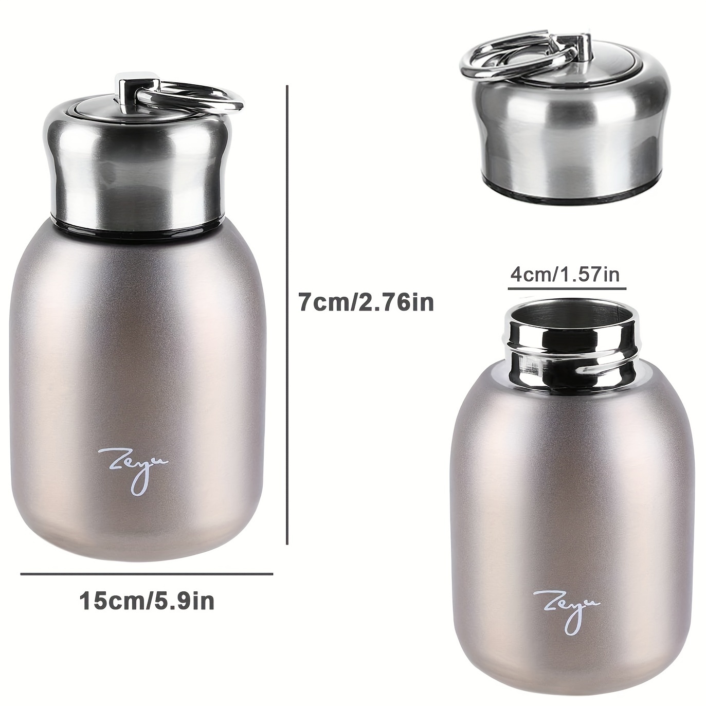 Stainless Steel Vacuum Cup Portable And Leak Proof Suitable - Temu