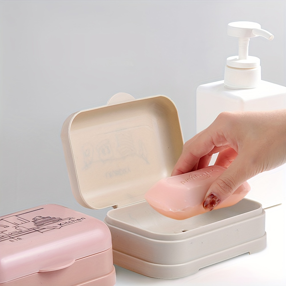 Multifunctional Bathtub Storage Box Mini Soap Tray For - Temu