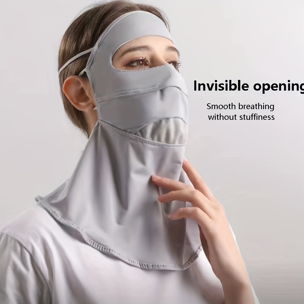 Full Cover Ice Mask Casual Ear Hook Sunproof Neck Gaiter