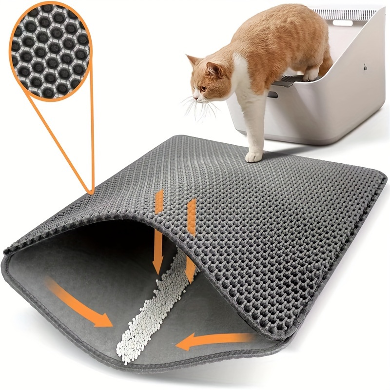 Esterilla antideslizante de doble capa para arena de gato – Good Ideas
