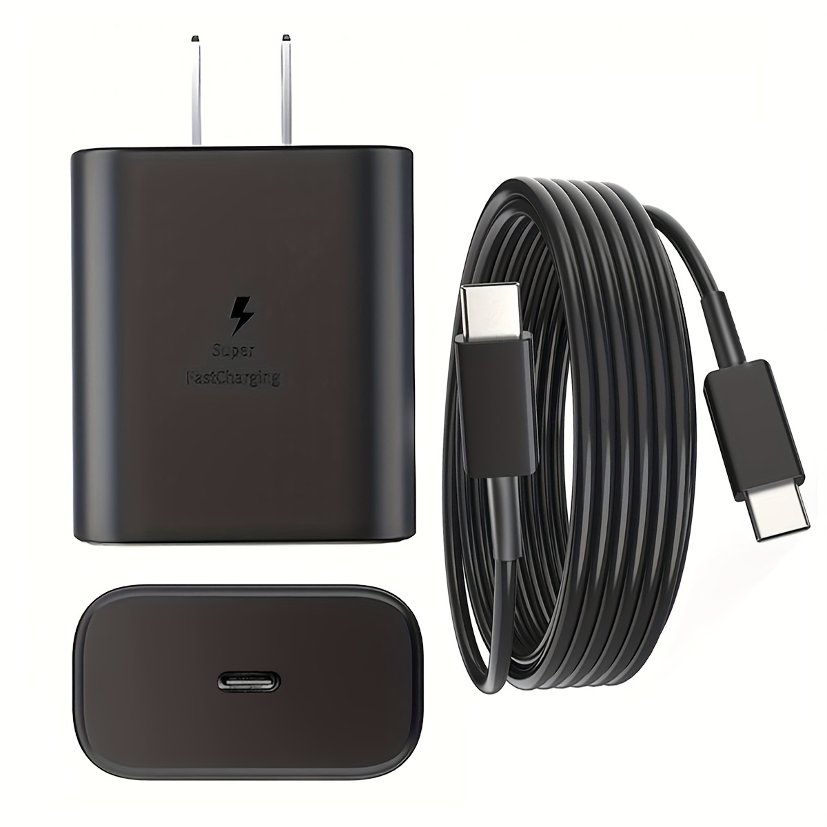 Chargeur USB C Rapide 45W avec Cable 2M pour telephones Samsung