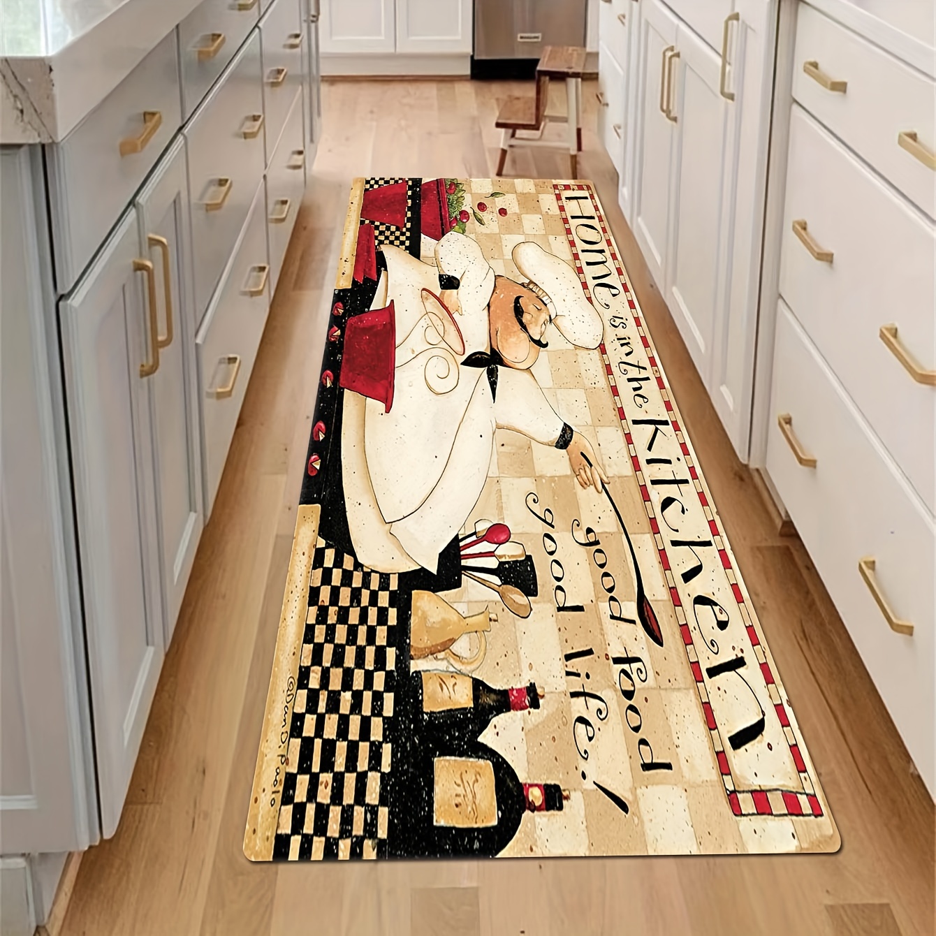 Kitchen Rug Runner, KIMODE Anti Fatigue Cushioned Kitchen Rugs and